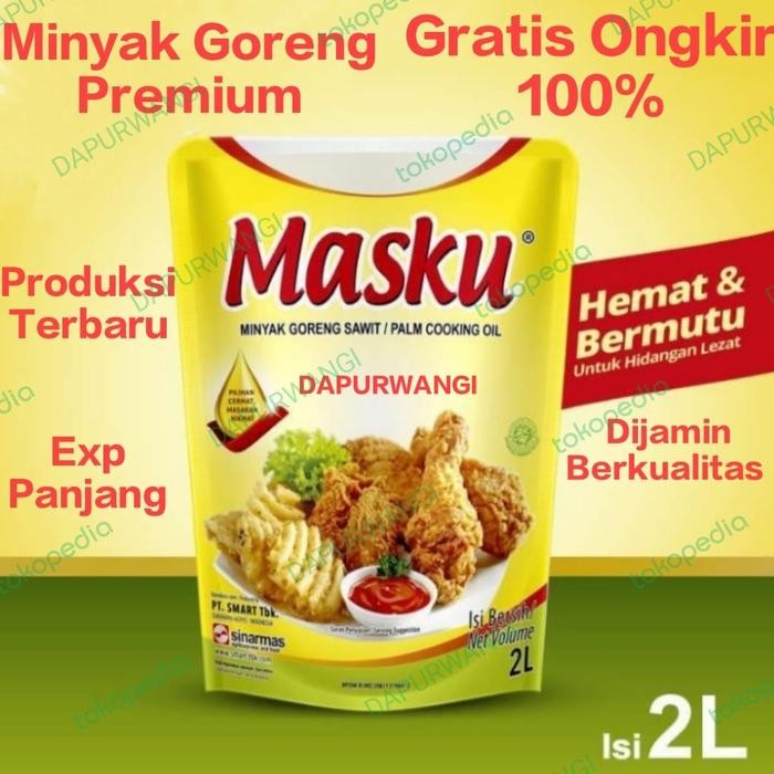 

BisaInstan- Masku Minyak Goreng Pouch - 2 Liter