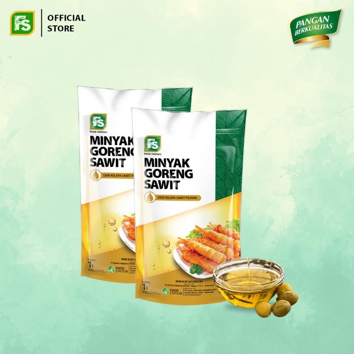

BisaInstan- Minyak Goreng Super Food Station 1 Liter (2 pouch)