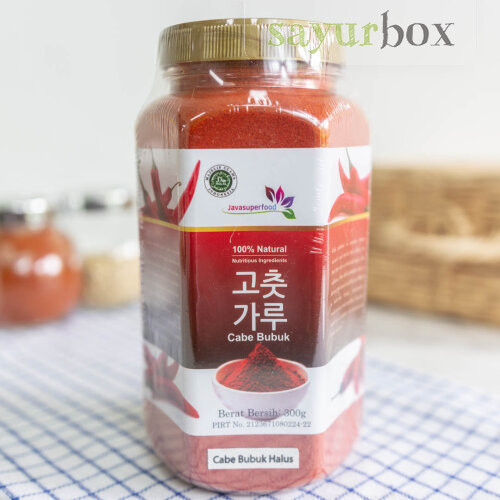 

BisaInstan- Gochugaru - Bubuk Cabe Korea Halus 300 gram Sayurbox