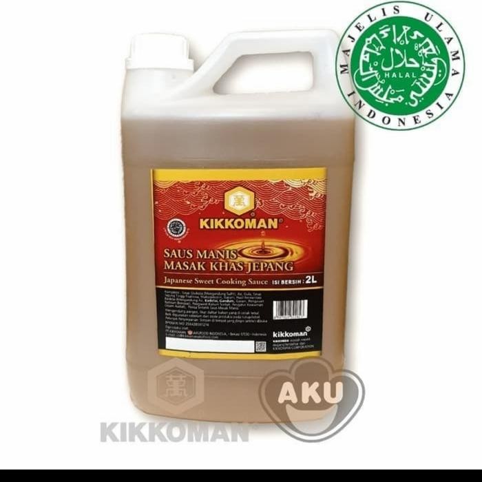 

BisaInstan- Mirin Halal Kikkoman. Japanese Sweet Cooking Sauce 2 Liter jirigen