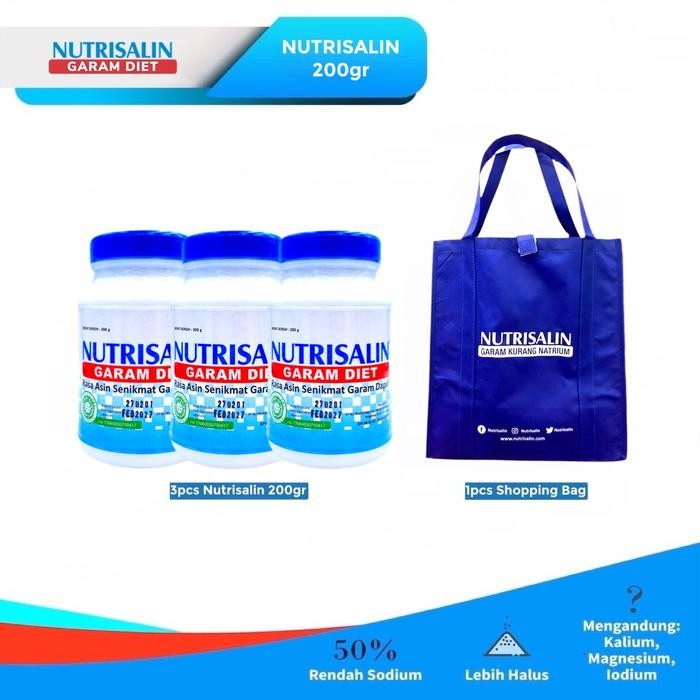

BisaInstan- Bundle 3pcs Nutrisalin 400gr GRATIS hadiah