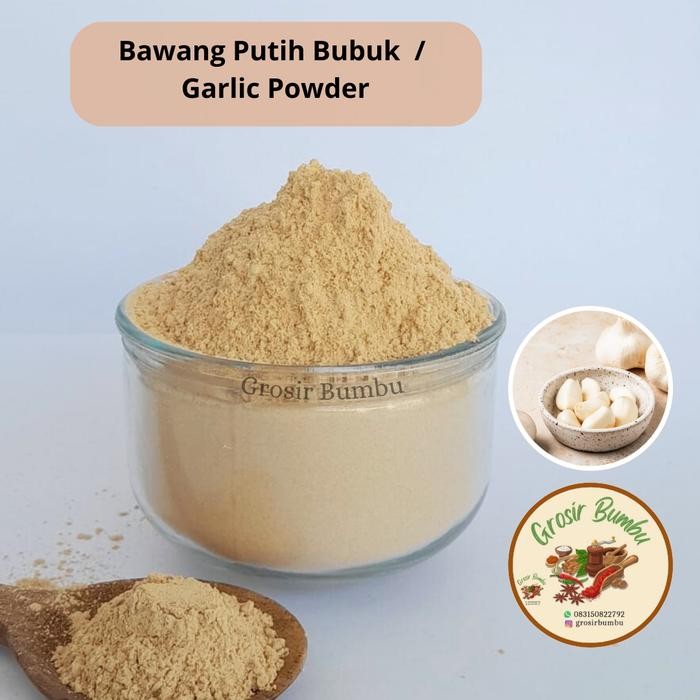 

BisaInstan- READY Pure Garlic Powder - 1Kg / Asli 100% Bawang Putih Bubuk