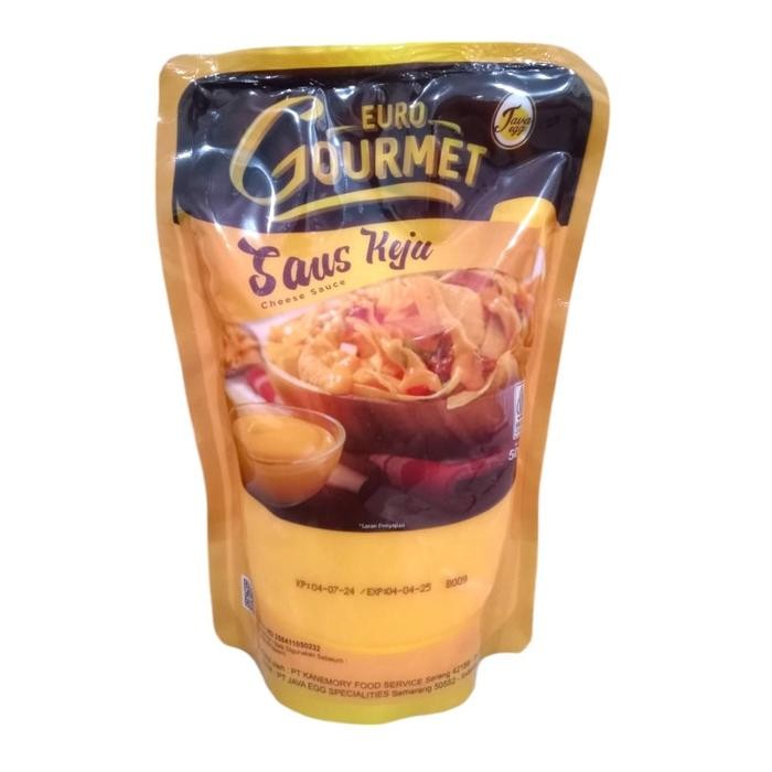

Kirim,HariYgSama- Saus saos keju cair instan cheese sauce Euro Gourmet halal 500 gram 500gram (1 pack)