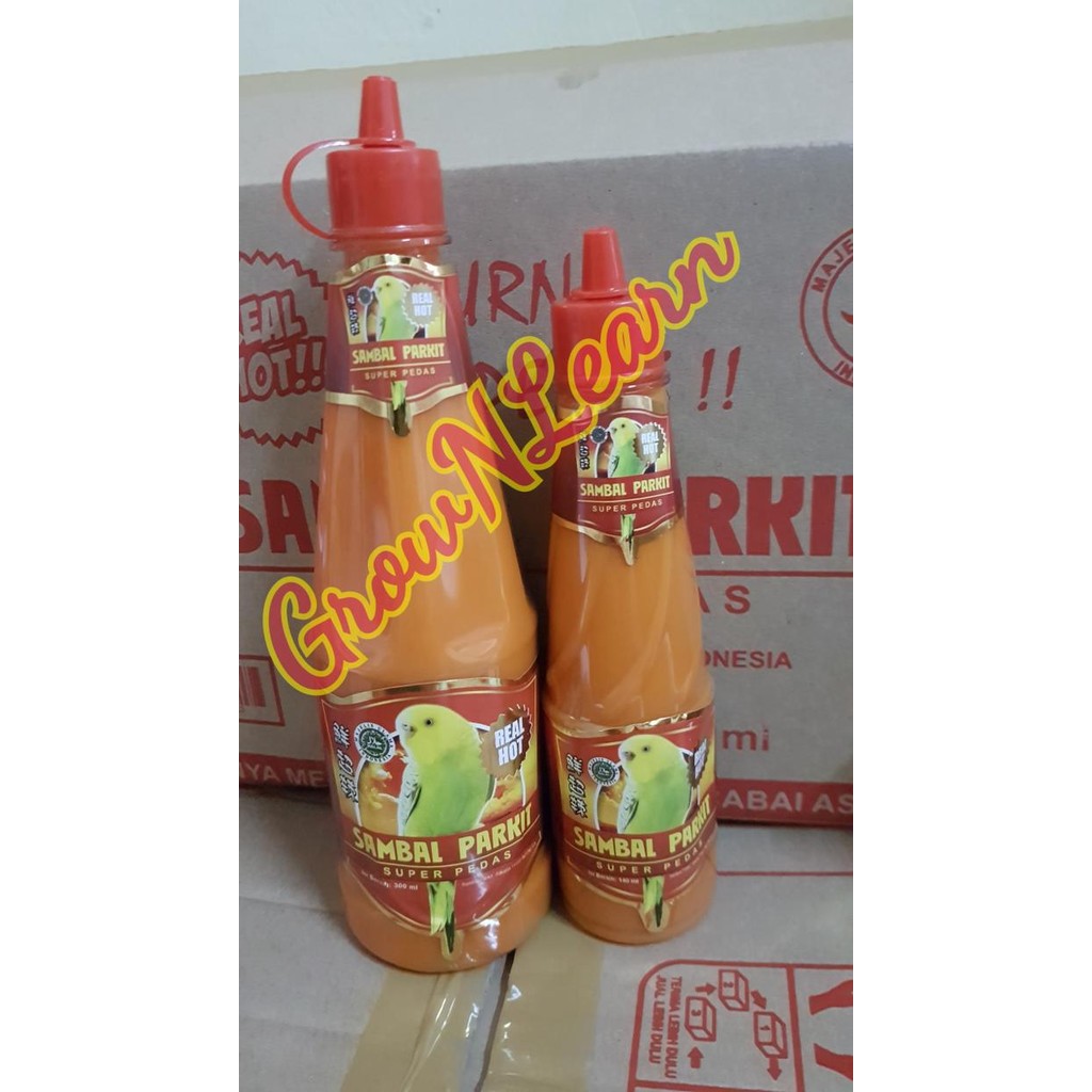 

BisaInstan- PROMO !! Sambal / Sambel Parkit 140ml + 300ml Super HOT (Must TRY!!)
