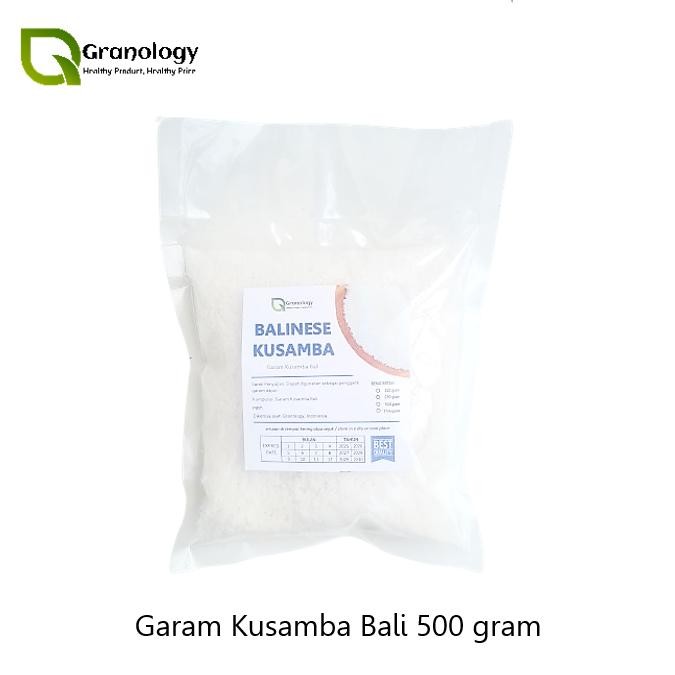 

Kirim,HariYgSama- Garam Kusamba Organik / Organic Kusamba Salt (500 gram) by Granology