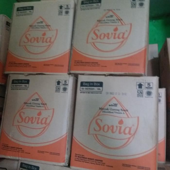 

Kirim,HariYgSama- Minyak goreng Sovia BIB 18liter