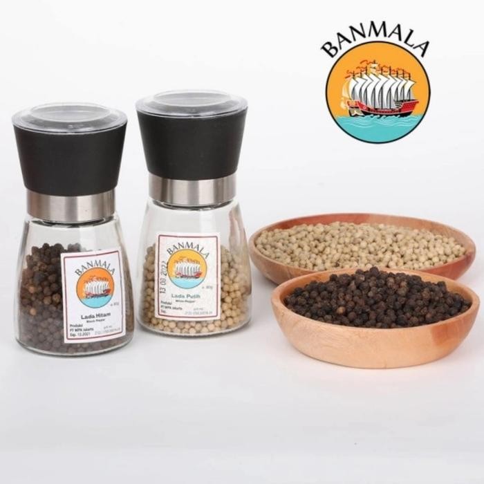 

BisaInstan- Pepper grinder Gilingan Lada + 80g Lada hitam black pepper
