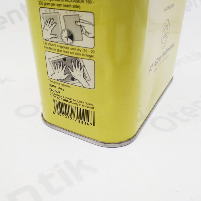 

LEM AIBON KALENG 700 GRAM - AICA AIBON 601 - LEM KUNING 700G - 700 G