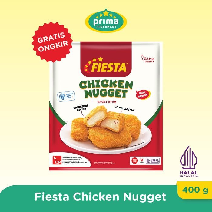 

Kirim,HariYgSama- Paket Fiesta Chicken Nugget 400 Gr (2 Pcs)