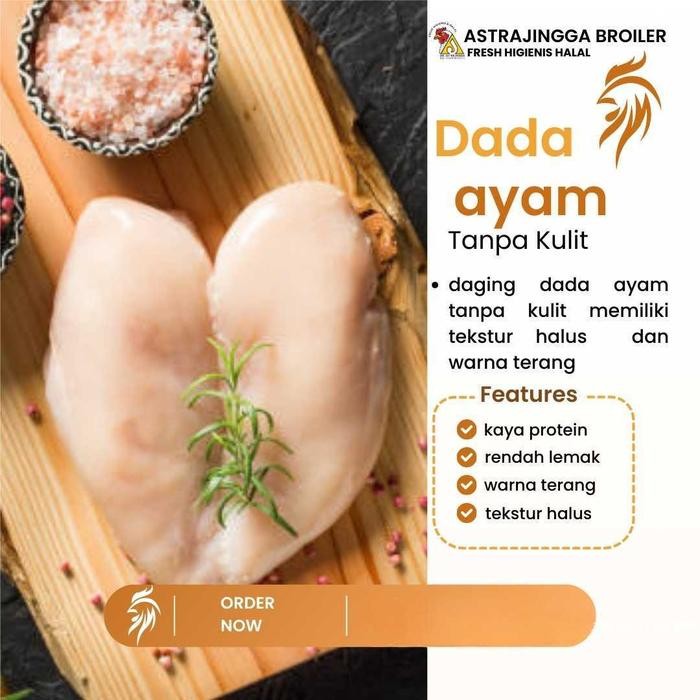 

Kirim,HariYgSama- DAGING AYAM DADA FILLET TANPA KULIT FRESH