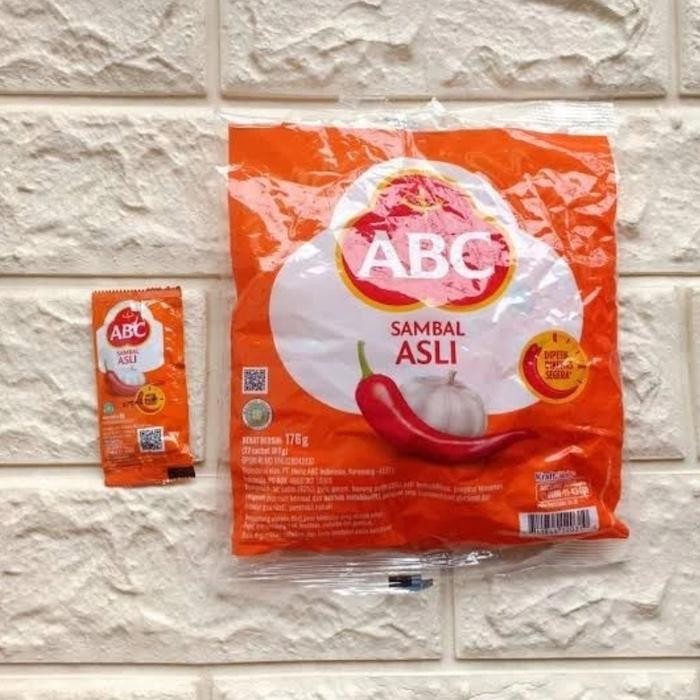 

SAUS SAMBAL SACHET ABC STICK SASET 8GR PER DUS ISI 21 PACK