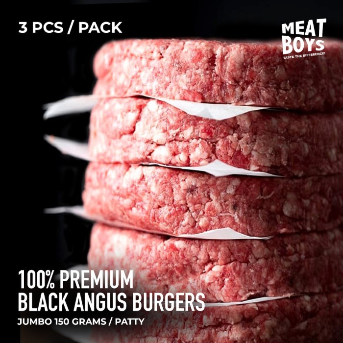 

Kirim,HariYgSama- Burger Patty 100% Black Angus