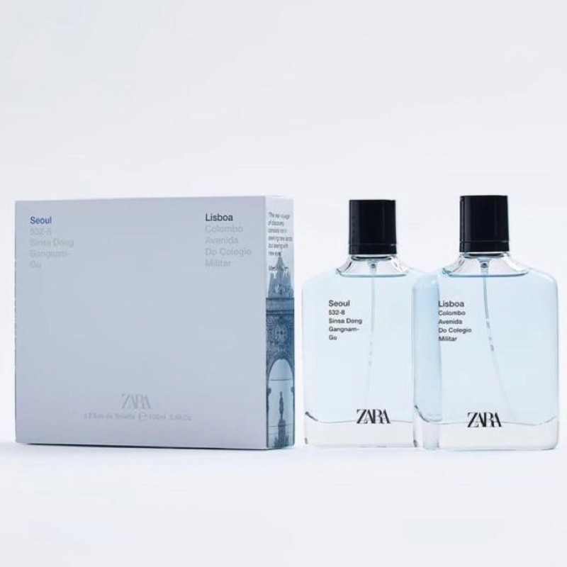 BUNDLE PARFUM ORIGINAL EROPA Zara Seoul & Zara Lisboa 100ml PARFUME PRIA / PARFUM PRIA