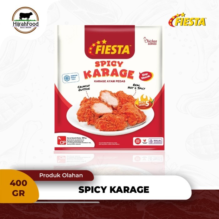 

Kirim,HariYgSama- Fiesta Spicy Karage Karage Ayam Bumbu Pedas - 400 gr