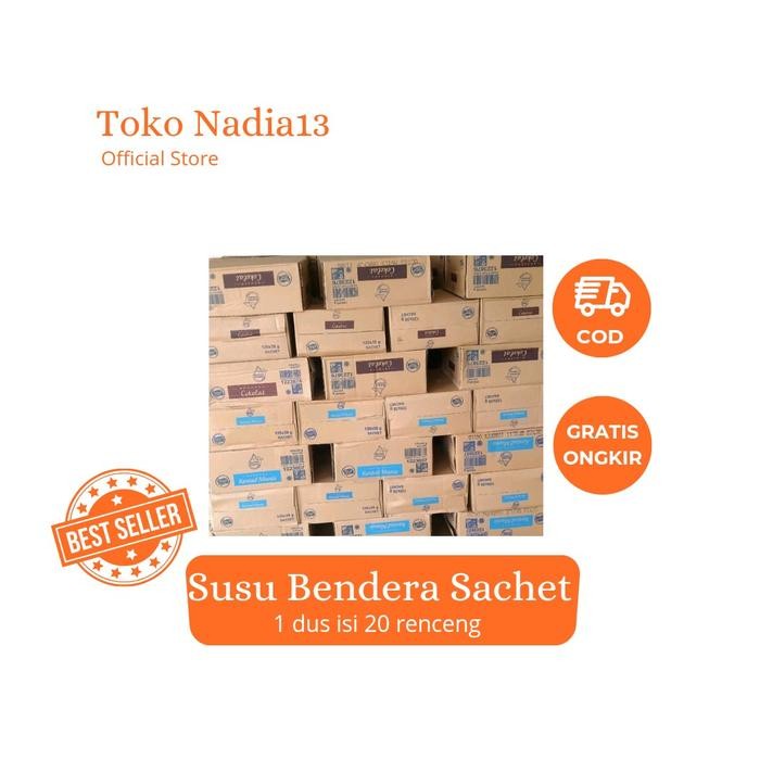 

SKM1 - SUSU BENDERA SACHET 1DUS ISI 20 RENCENG VARIAN RASA VANILLA DAN COKLAT