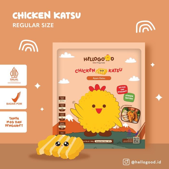 

Kirim,HariYgSama- Chicken Katsu Frozen Food No MSG, Izin Edar BPOM