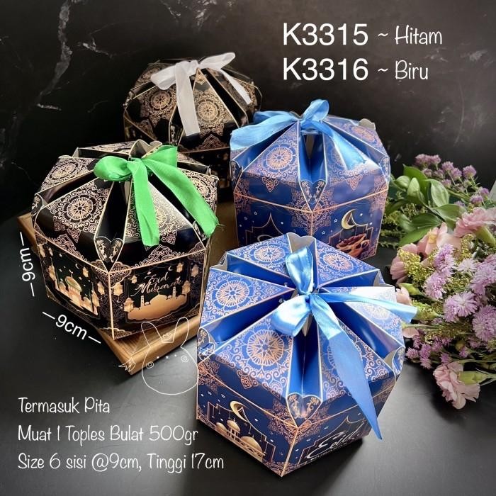 

Kirim,HariYgSama- 12pcs Kotak Eid Mubarak K33 Idul Fitri Lebaran Cookies Nastar