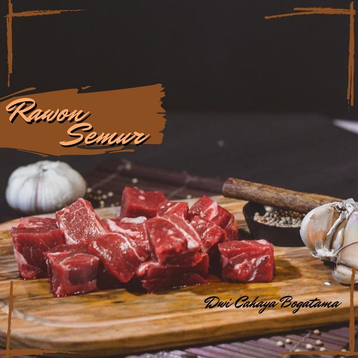 

Kirim,HariYgSama- Daging sapi australia potong dadu semur rawon 500gr