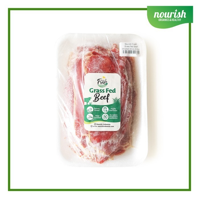 

Kirim,HariYgSama- Grass Fed Beef Striploin slice (250 gr) Daging Slice Premium Grassfed