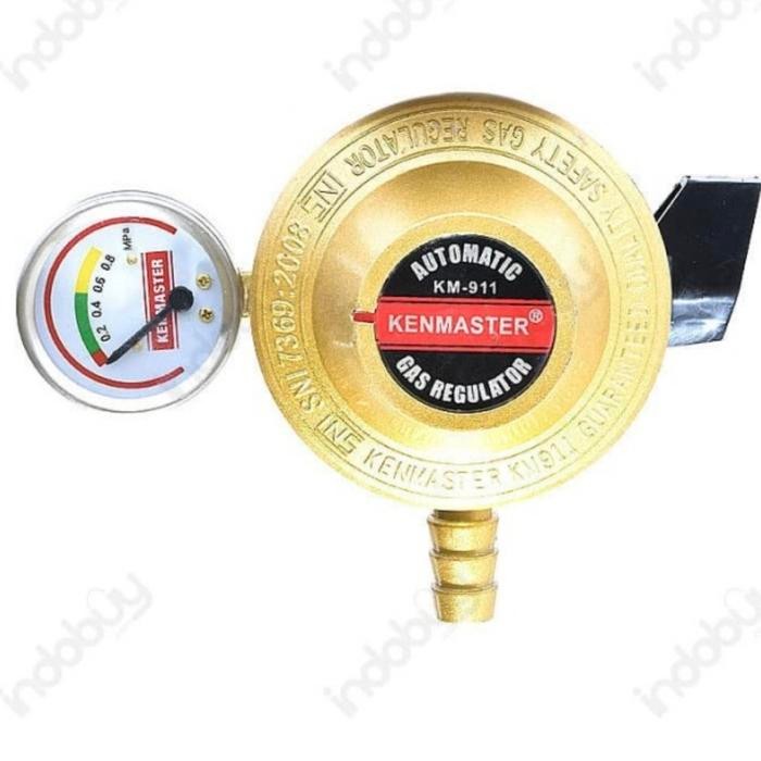 Regulator Gas Ken Master - Kepala Gas Ken Master + Meter - Asli