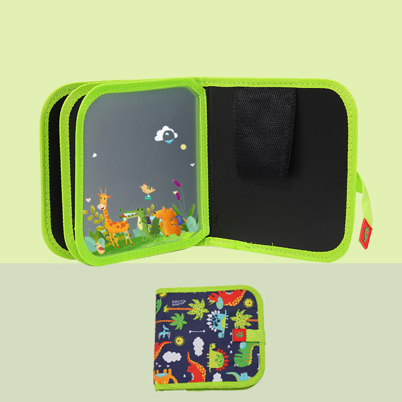 

Erasable Doodle Book Reusable Drawing Board With Magic Pens Painting Toys For Kids Montessori