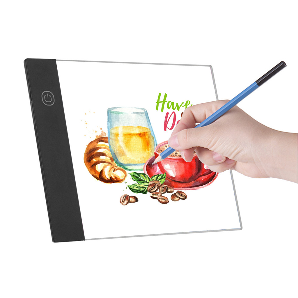 

Led A5 Graphic Tablet Light Pad Digital Tablet Copyboard With 3-Level Adjustable Brightness For