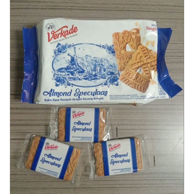 

Biskuit Verkade Speculaas Almond 125g