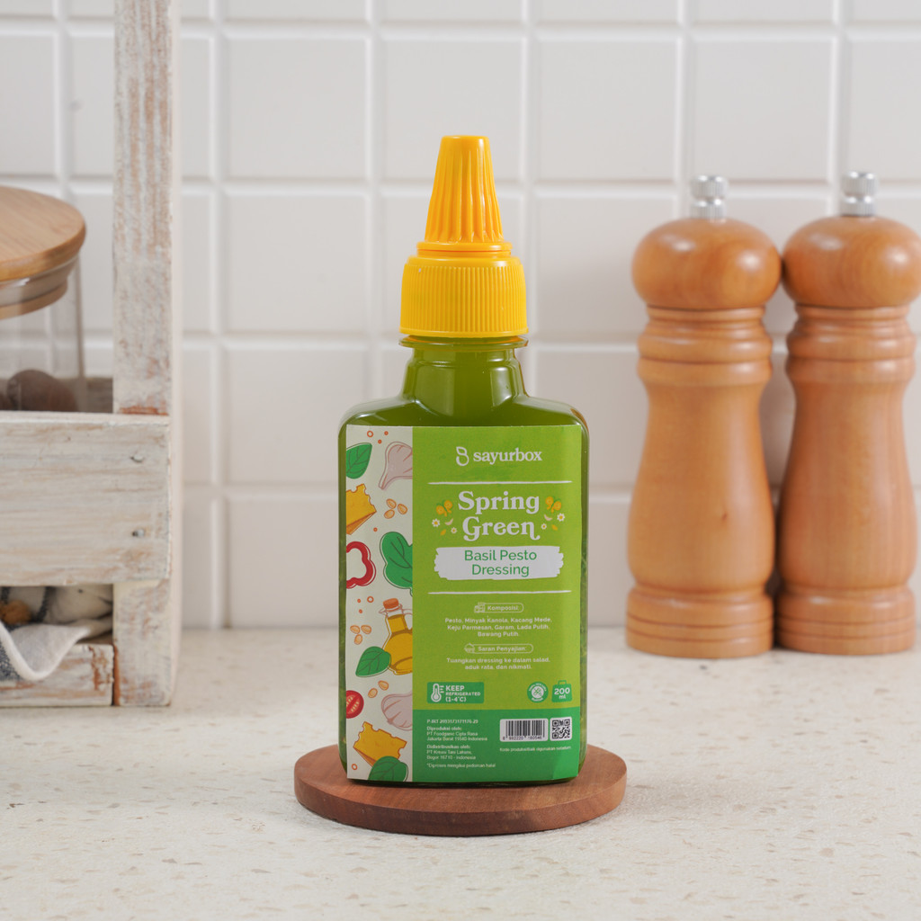 

Sayurbox Basil Pesto Dressing 200 ml