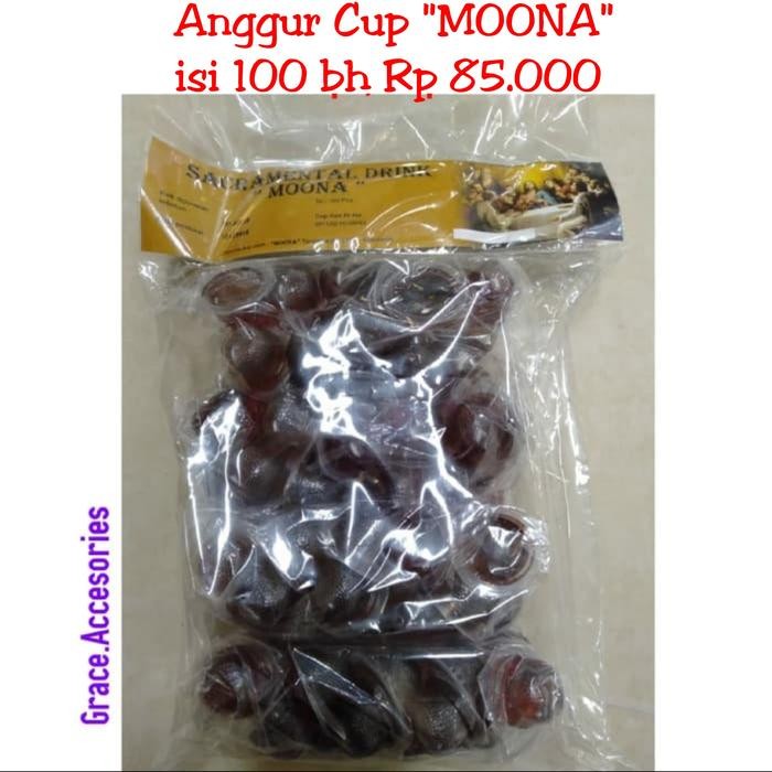 

Anggur cup perjamuan kudus 100 buah baru murah