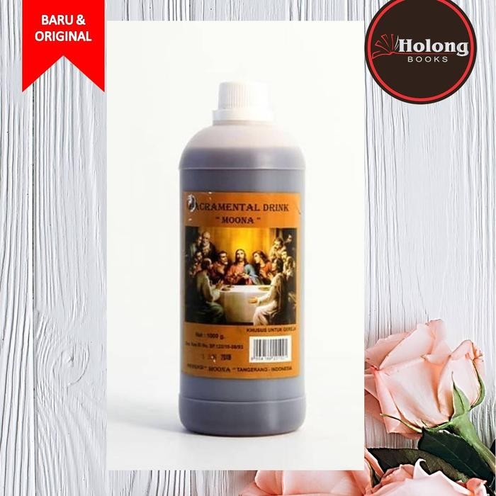 

Anggur Perjamuan Kudus MOONA 1.000 Ml / 1 Liter