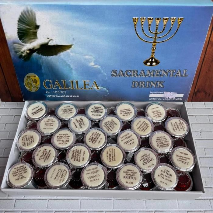 

Terlaris Anggur perjamuan kudus dan hosti ayat isi 100