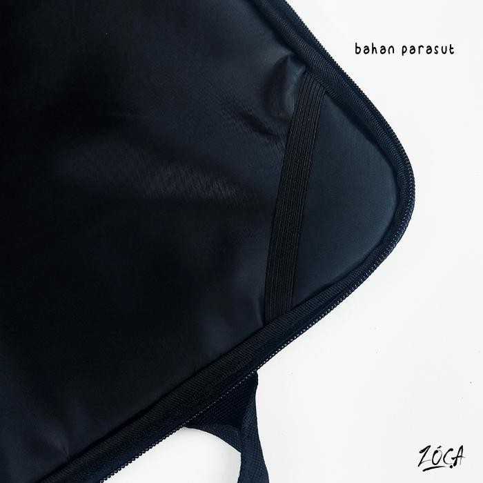 Bazzar Komp Tas Laptop Colorful 14" / Tas Laptop Jinjing ( Custom Nama)