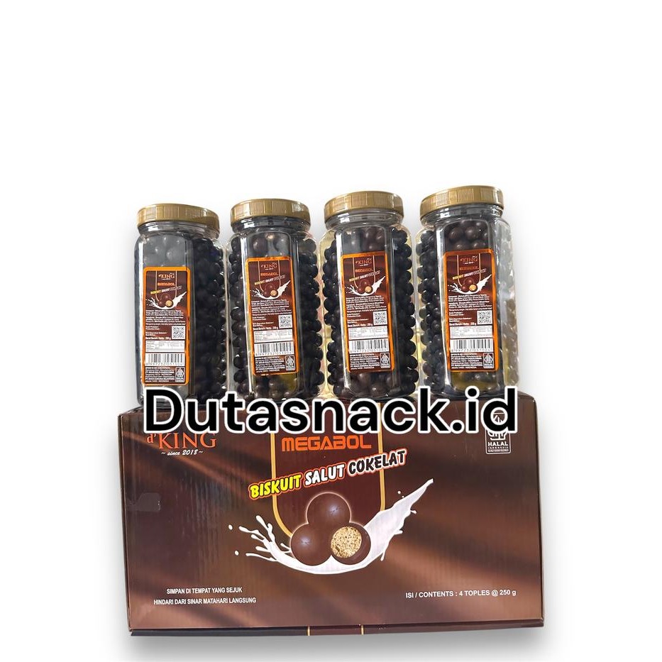 

1 kardus coklat bonibol isi 4 toples
