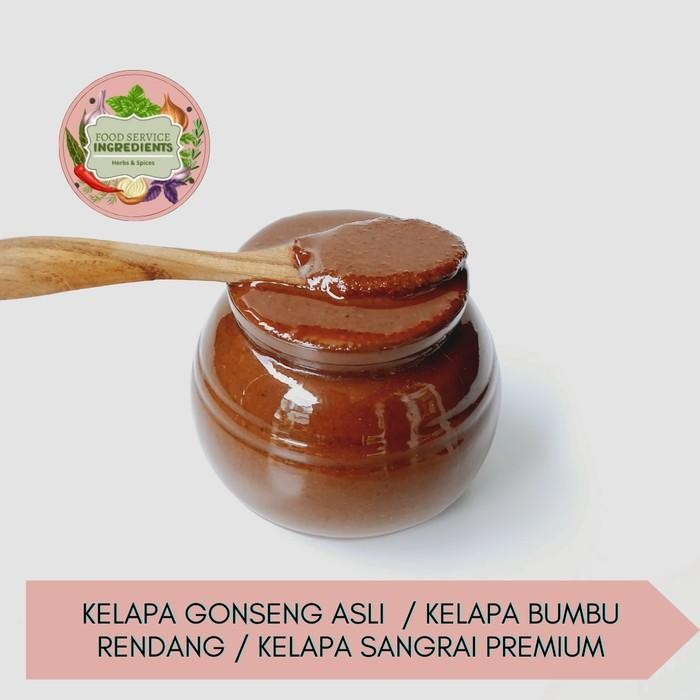 

>*>*>*>*] Kelapa Gonseng Asli 250gr / Kelapa Bumbu Rendang / Kelapa Giling / Kelapa Sangrai Premium