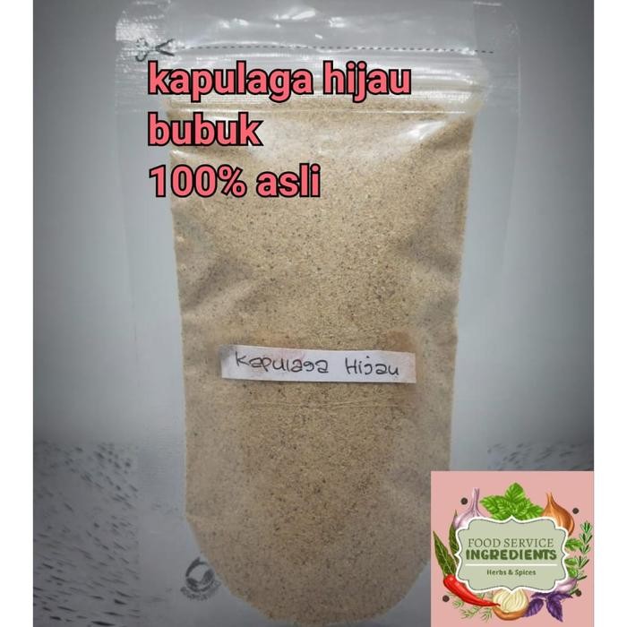 

^%^%^%^%] kapulaga hijau bubuk / kapulaa india / green cardamom powder