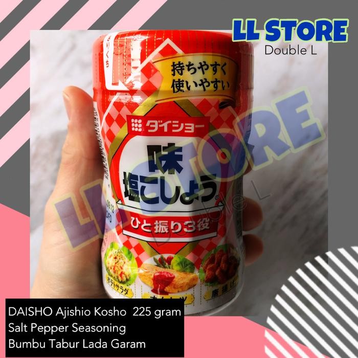 

DAISHO Aji Shio Kosho 225 gr Salt pepper Bubuk Lada Garam Jepang