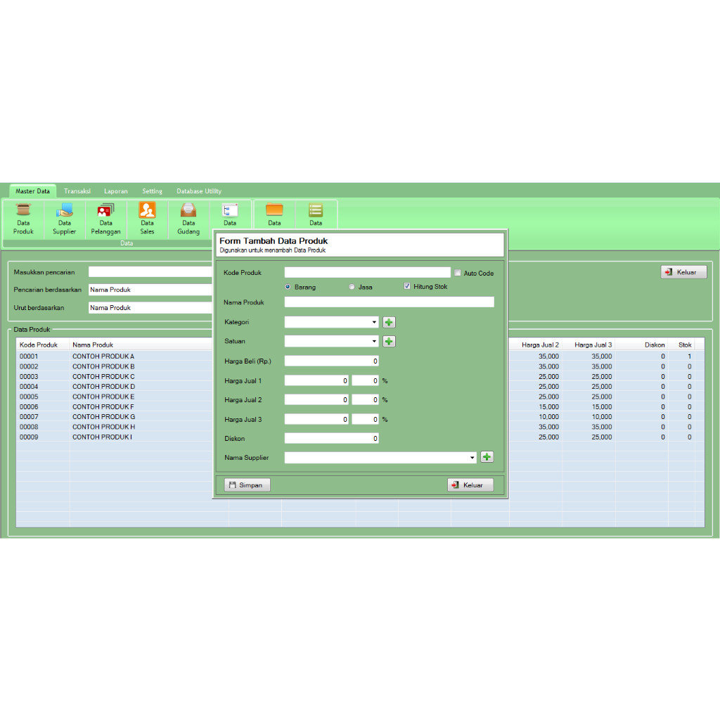 Software Aplikasi Penjualan Toko Komputer