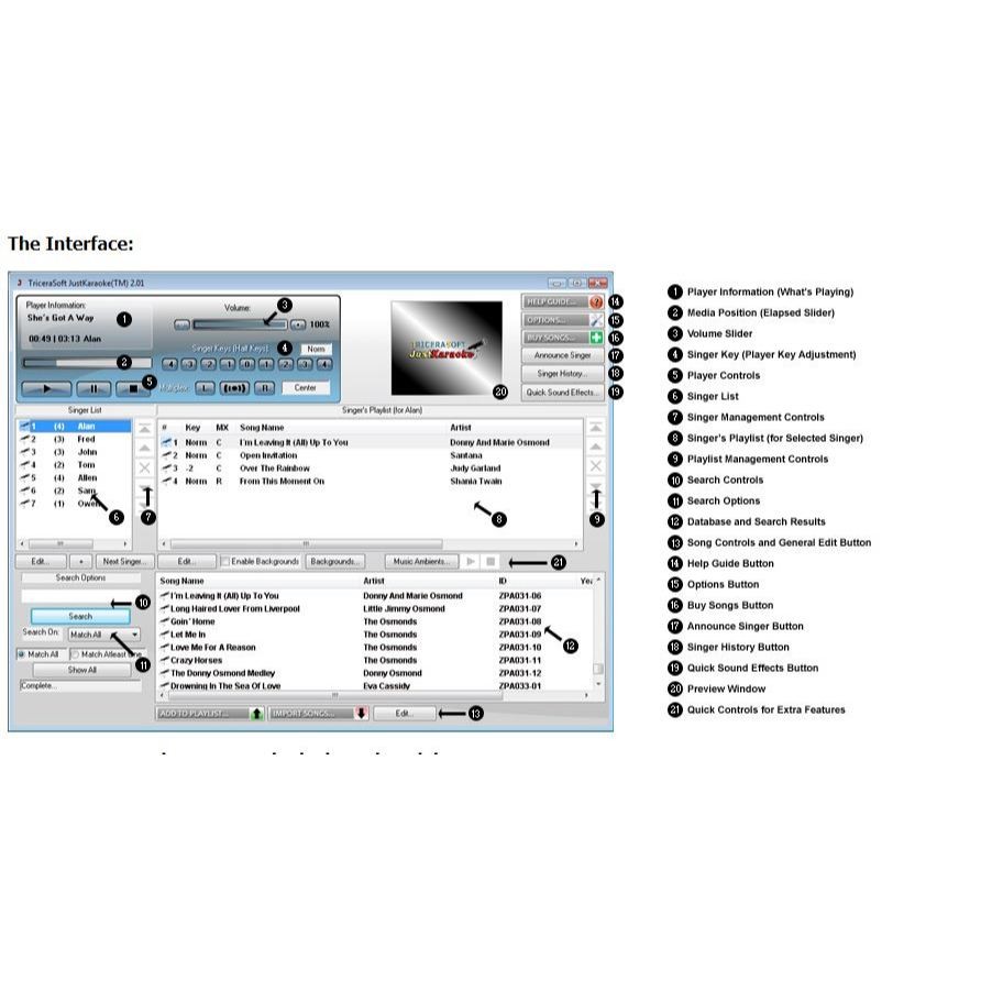 TriceraSoft JustKaraoke 2.06 full version