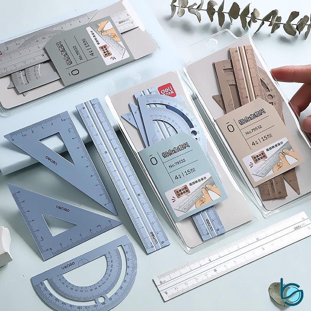 

Penggaris Geometri Bahan Alumunium Kualitas Bagus/Good Quality Alumunium Geometry Ruler - Best