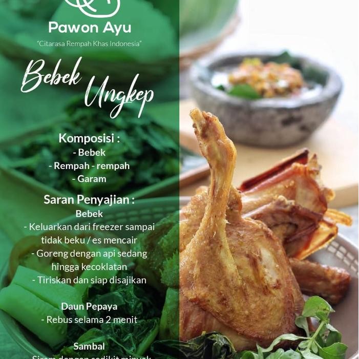

NewZbgt- Bebek Ungkep frozen (Pawon Ayu) 1 Ekor)