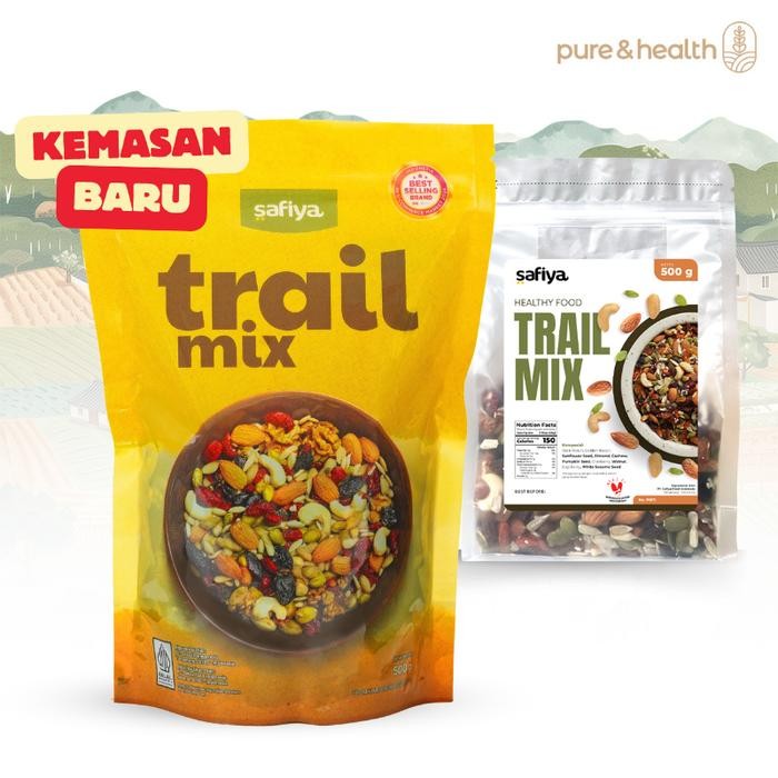 

NewZbgt- Trail Mix Safiya Makanan Diet Sehat 500 Gr
