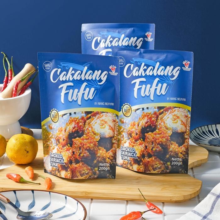 

NewZbgt- CAKALANG FUFU PAKET MELINTANG - 3 CAKALANG ASAP RICA + 1 SAMBAL ASAP PULAU NELAYAN Makanan