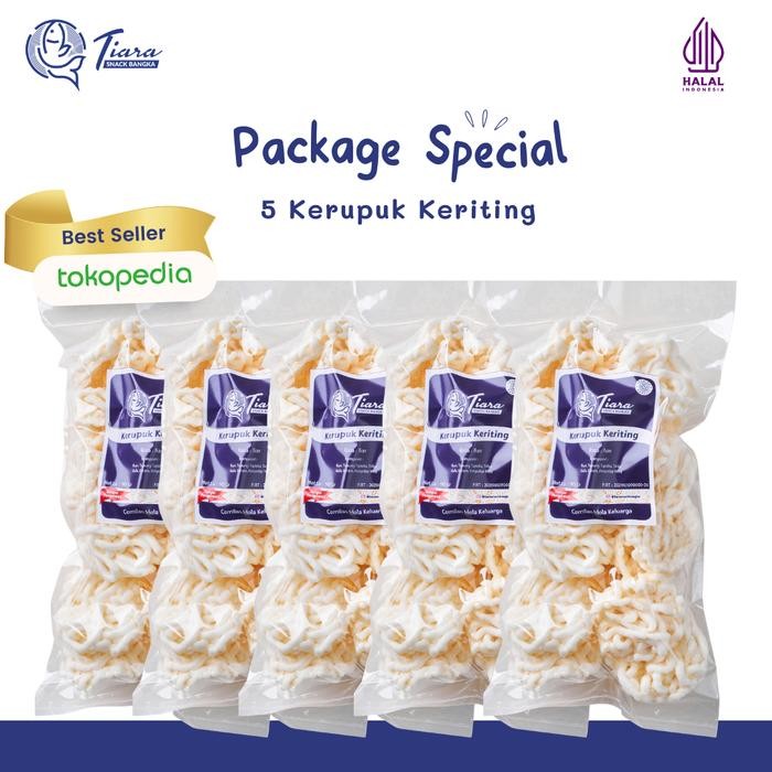 

NewZbgt- Package Kerupuk Keriting Tiara/Kerupuk Ikan/Kerupuk Bangka
