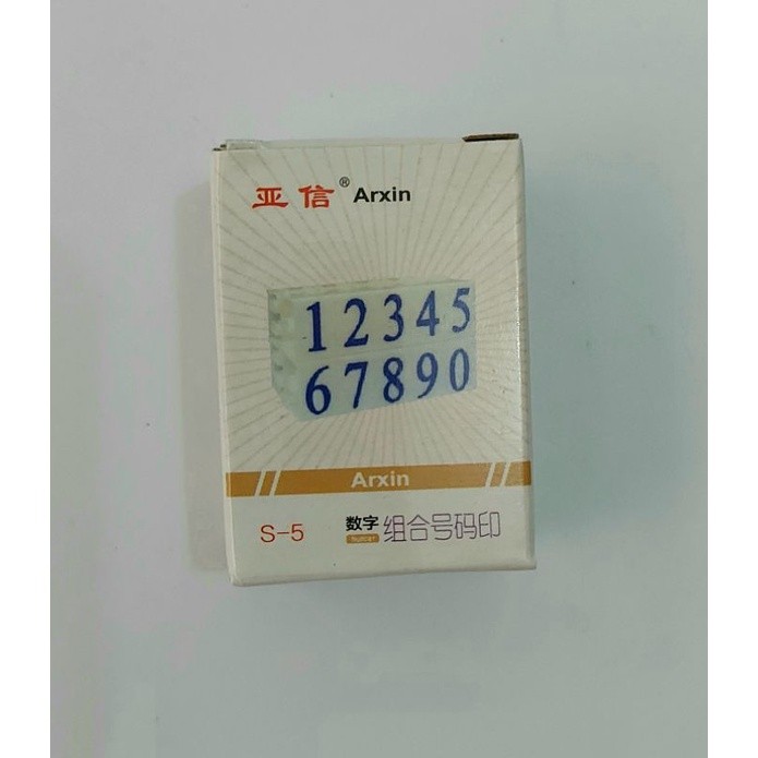 

Stempel Angka Rakitan (S5) Stempel Number Rakitan (10 Digit) Stempel Karet Motif Angka Bongkar
