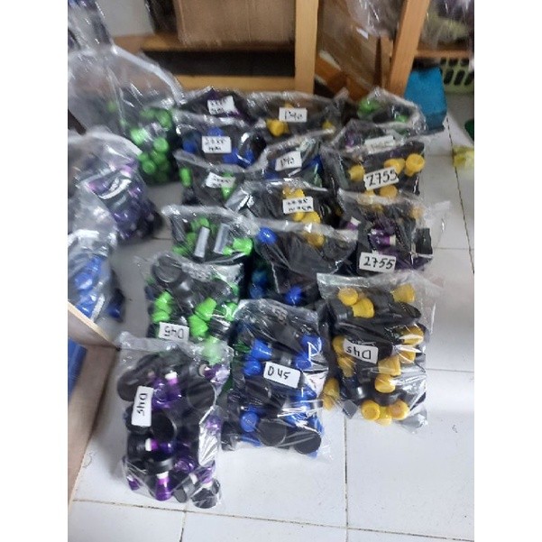 

paket gagang stempel d40 warna isi 25pcs N