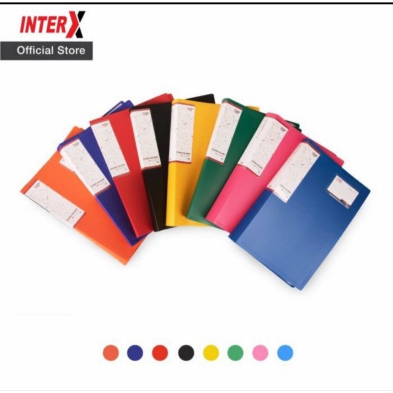 

Clear holder folio 60 pocket folder one / dokumen keeper / display album