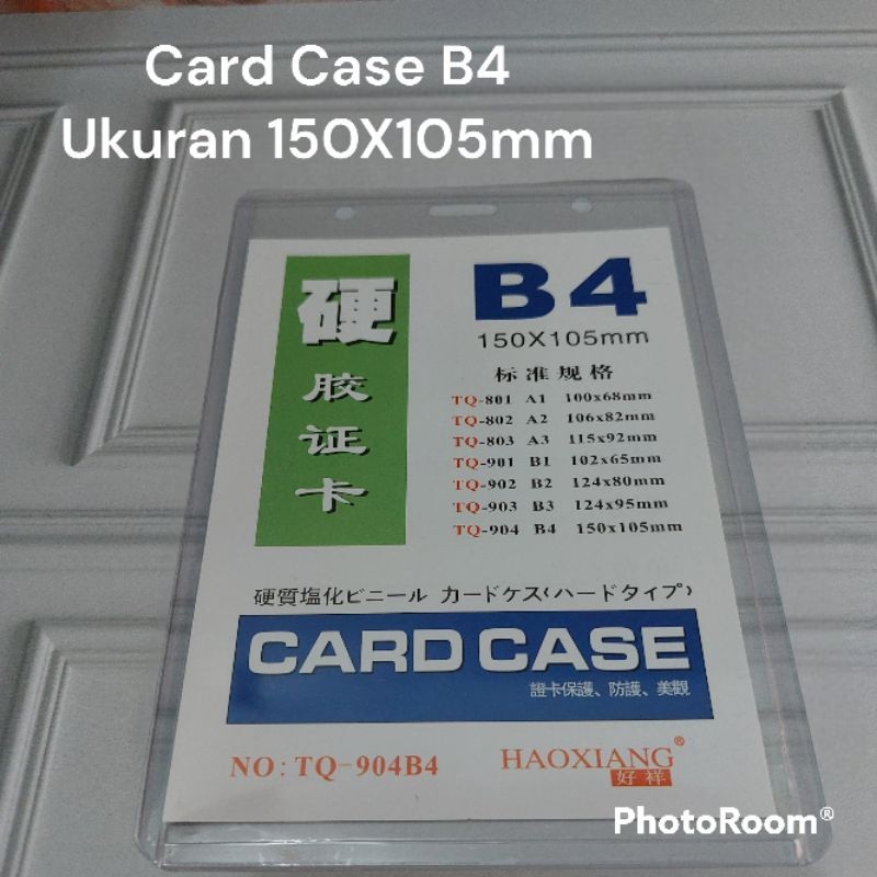 

Card Case B4 (20) Kartu Plastik Panitia Id Card Nametag Plastik 150 x 105