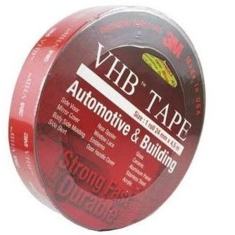 

Double Tape VHB 3M 4900 24mm dan 12mm - Double Tape 3M VHB - Double tape merah - Lem 3M bolak balik