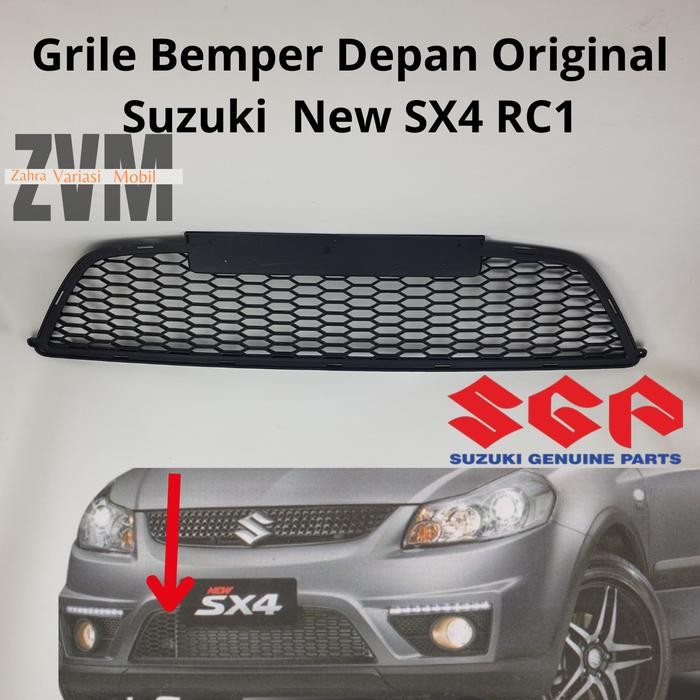 Grill Bemper Depan Original Suzuki Sx4 X Over Rc1/ Grill Bawah Mobil Suzuki Sx4 Rc1 Asli Sgp/ Ram