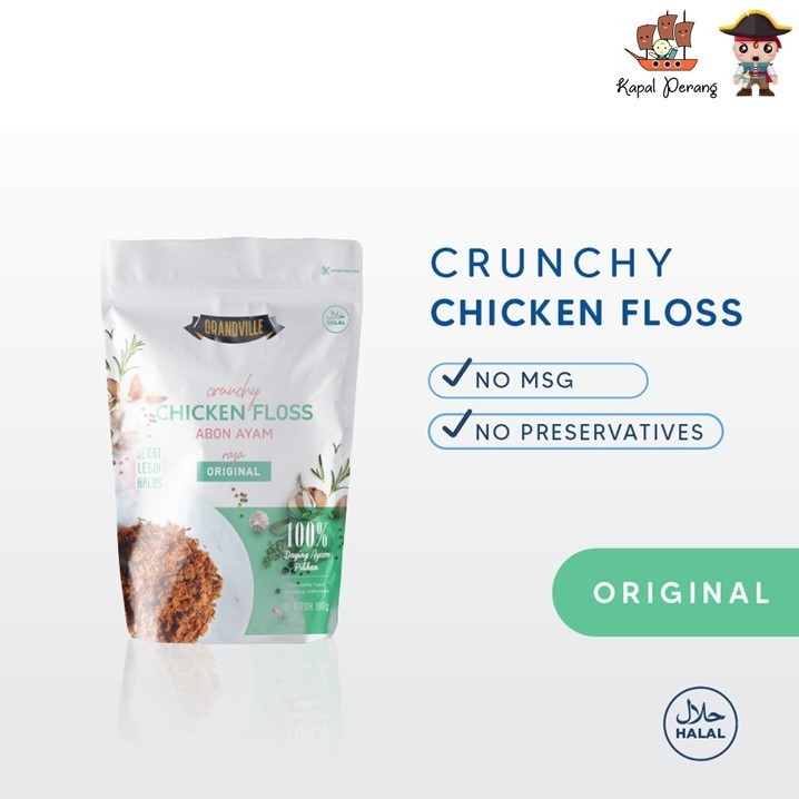 

Grandville Abon Ayam Crunchy 100 gram - Orinal